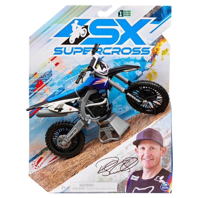 Super Cross - Ricky Carmichael Moto Rc 4 - Escala 1:10 Sunny